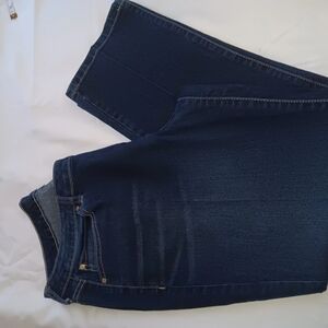 Dark Blue Denim Jeans